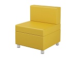 Кресло модульное, желтый