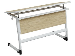 Стол 2-местный 3-5 г/р с наклоном "Логика" - СУ.2.35.ЛУ-Б.Д