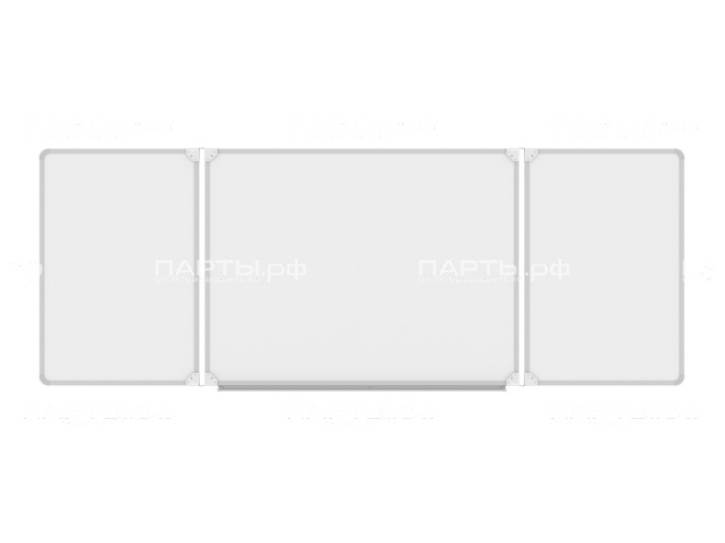 Трёхэлементная магнитная доска для маркера 200x75 см ДО-31б Трёхэлементная магнитная доска для маркера 200x75 см ДО-31б