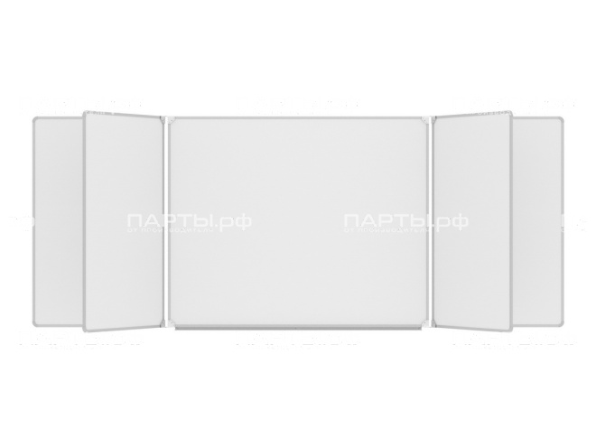 Пятиэлементная магнитная доска для маркера 300х120 см ДО-57б Пятиэлементная магнитная доска для маркера 300х120 см ДО-57б