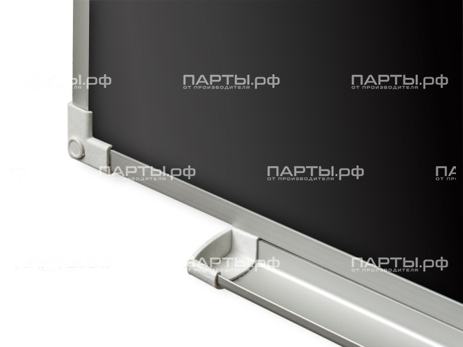 Доска меловая магнитная черная 120х100 см ДЧ 1.16