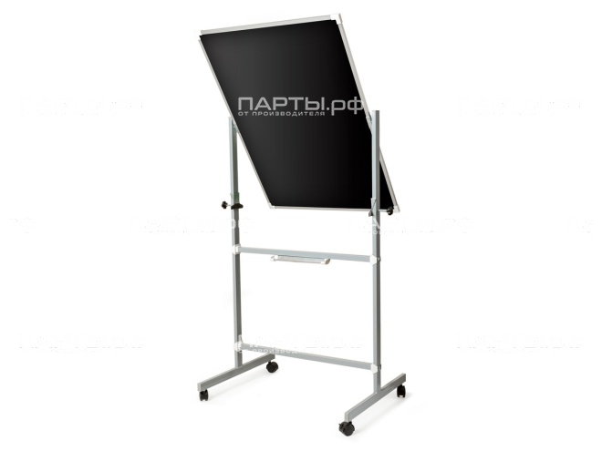 Доска меловая магнитная черная двухсторонняя 75х100 см ДЧ П.21 Доска меловая магнитная черная двухсторонняя 75х100 см ДЧ П.21