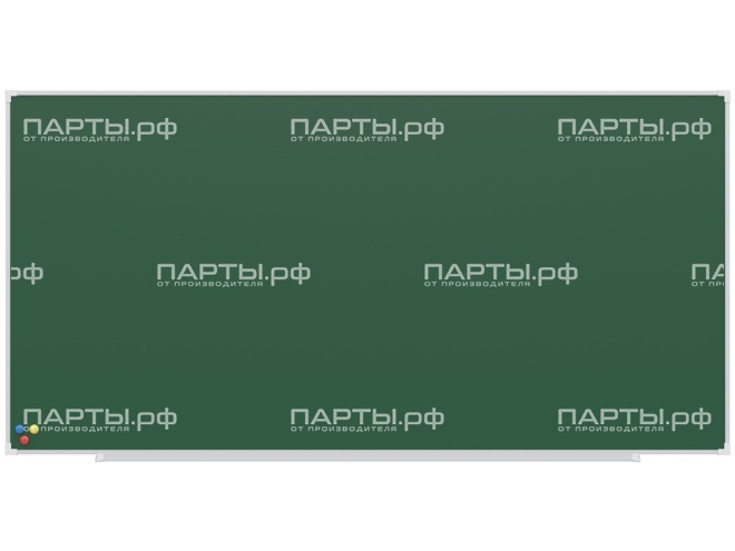 Одноэлементная магнитная меловая доска 240х120 см ДЗ 1.121