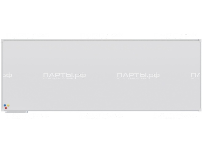 Одноэлементная магнитная маркерная доска 280х100 см ДБ 1.103