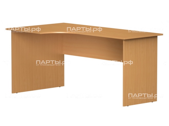 Стол письменный эргономический 1600 мм СТПу1.16.01