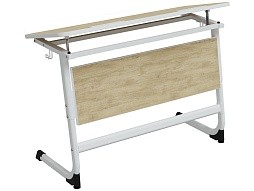 Стол 2-местный 5-7 г/р с наклоном "Логика" - СУ.2.57.ЛУ-Б.Д