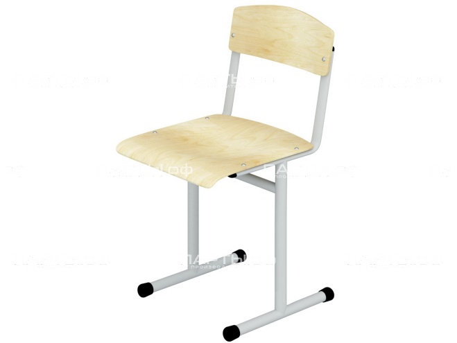 Стул школьный 3 г/р нерегулируемый СТУк1.3(у) усиленный (фанера, м/к серый, круглая труба) Стул школьный 3 г/р нерегулируемый СТУк1.3(у) усиленный (фанера, м/к серый, круглая труба)