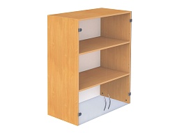 Секция 3-ярусная широкая со стеклом - ШКВ3.24