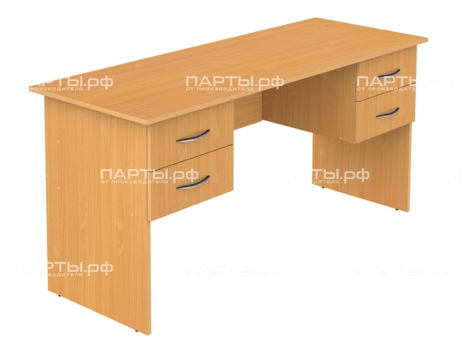 Стол для учителя письменный с подвесными тумбами 1600 мм (мод.1) СТПт2.16.01у Стол для учителя письменный с подвесными тумбами 1600 мм (мод.1) СТПт2.16.01у