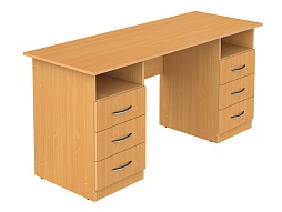 Стол учителя письменный 1600 мм (мод.3) - СТПт2.16.03у