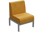 Диван модульный 1-местный "Лофт", желтый