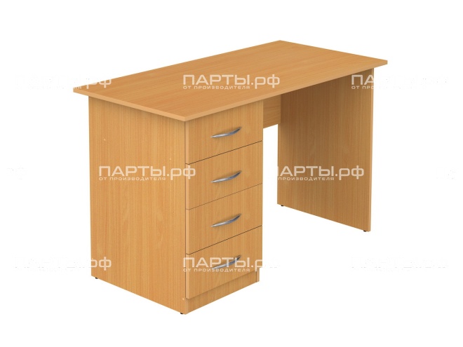 Стол для учителя письменный 1-тумбовый 1400 мм (мод.4) СТПт1.14.04у