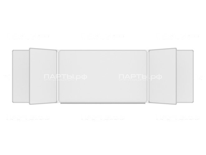 Пятиэлементная магнитная доска для маркера 340х100 см ДО-54б Пятиэлементная магнитная доска для маркера 340х100 см ДО-54б