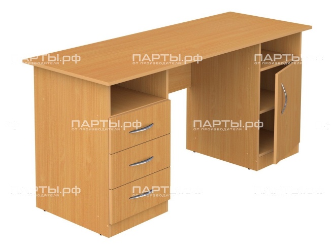 Стол письменный 2-тумбовый 1800 мм (мод.4) СТПт2.18.03