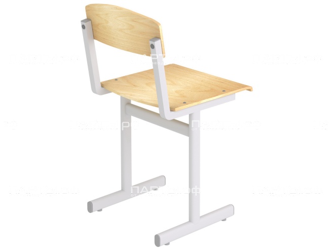 Стул школьный ученический 4 г/р нерегулируемый СТУо1.4 (фанера, м/к серый, плоскоовальная труба) Стул школьный ученический 4 г/р нерегулируемый СТУо1.4 (фанера, м/к серый, плоскоовальная труба)