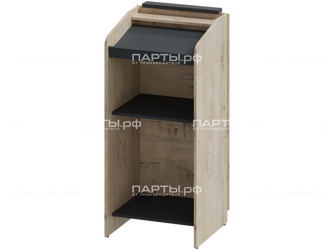 Трибуна "Прайм" ТР.П.1-Ч.ДГ (дуб "Ирландский"/графит) Трибуна "Прайм" ТР.П.1-Ч.ДГ (дуб "Ирландский"/графит)