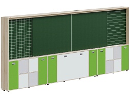 Рельсовая система хранения АГРОТЕХ 4800х300х1930 мм - МКП.4.П.Н.4-Д.БСЗ