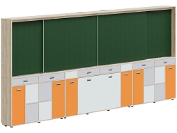 Рельсовая система хранения 4800х300х2080 мм - МКП.4.П.С.1-Д.БСО