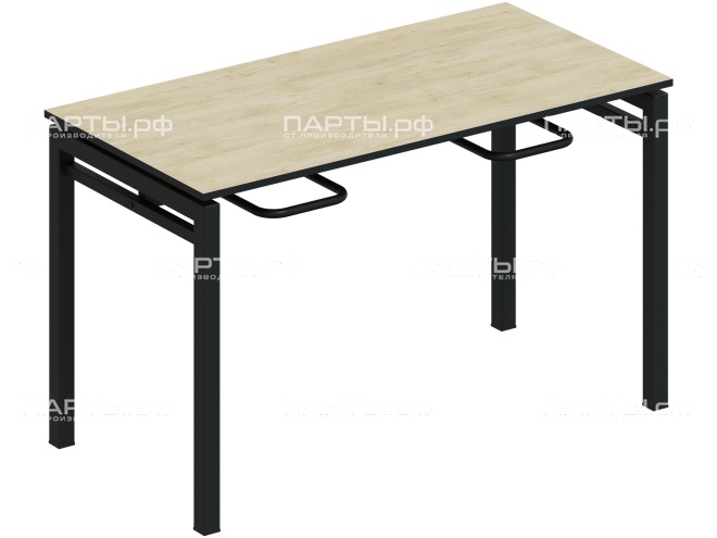 Стол обеденный 4-х местный с креплением для табуретов СО.4.12.КТ-Ч.Д (дуб "Бардолино", м/к черный) Стол обеденный 4-х местный с креплением для табуретов СО.4.12.КТ-Ч.Д (дуб "Бардолино", м/к черный)