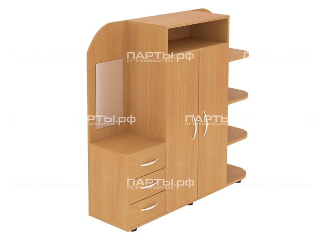 Игровой модуль "Гардероб" для детского сада "бук" ИГМ-6б Игровой модуль "Гардероб" для детского сада "бук" ИГМ-6б