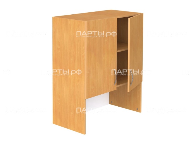 Секция шкафа модульного верхняя 3-ярусная закрытая с нишей ШКВ3.21 Секция шкафа модульного верхняя 3-ярусная закрытая с нишей ШКВ3.21