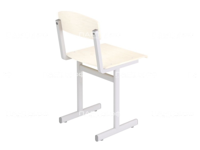 Металлокаркас школьного стула 2 г/р нерегулируемый МКо2.2 (серый, плоскоовальная труба)