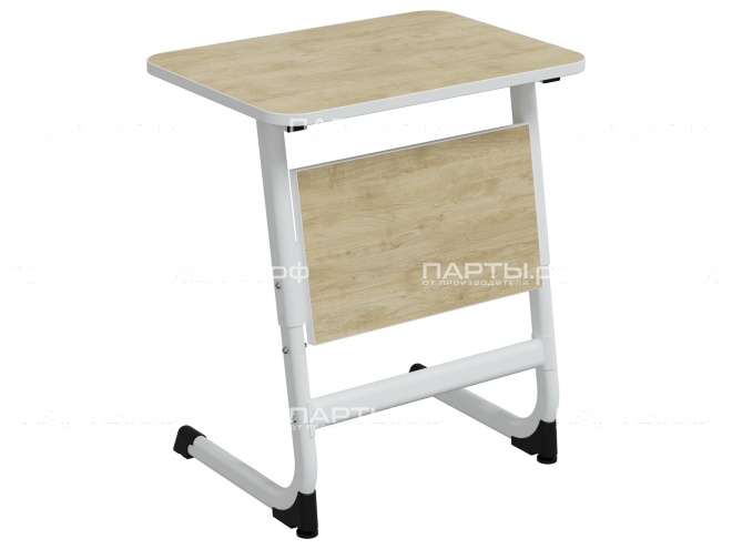 Стол 1-местный школьный 5-7 г/р "Логика" регулируемый СУ.1.57.Л-Б.Д (дуб "Бардолино", м/к белый) Стол 1-местный школьный 5-7 г/р "Логика" регулируемый СУ.1.57.Л-Б.Д (дуб "Бардолино", м/к белый)