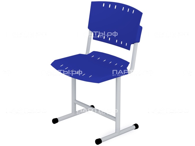 Стул школьный 5 г/р нерегулируемый СТУк1.5S(у)-С.СН усиленный (пластик синий, м/к серый, круглая труба) Стул школьный 5 г/р нерегулируемый СТУк1.5S(у)-С.СН усиленный (пластик синий, м/к серый, круглая труба)