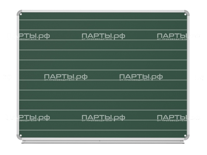 Разлинованная доска "Линейка" меловая магнитная 100х75 см ДР(з)-11л Разлинованная доска "Линейка" меловая магнитная 100х75 см ДР(з)-11л