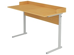 Стол для физики с бортом нерегулируемый 6 г/р - СТФруб1.6-С.Б