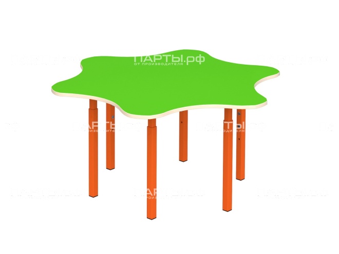 Стол "Ромашка" игровой "цветной" регулируемый 1-3 г/р СТР1ц Стол "Ромашка" игровой "цветной" регулируемый 1-3 г/р СТР1ц