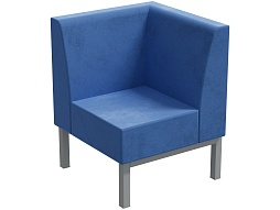 Диван модульный угловой "Лофт", голубой - ДМЛ.У-С.Г