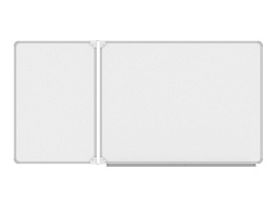 Доска 2-элементная маркерная 150x75 см - ДО-21б