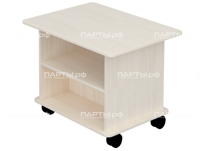 Стол журнальный мобильный СТЖ2-Д (дуб "Молочный") Стол журнальный мобильный СТЖ2-Д (дуб "Молочный")