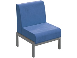 Диван модульный 1-местный "Лофт", голубой - ДМЛ.1-С.Г