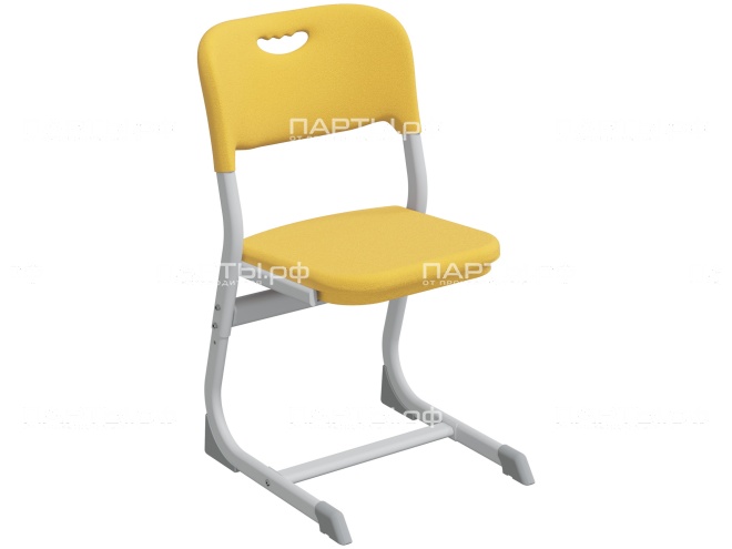 Стул школьный ученический 5-7 г/р "Логика" АГРОТЕХ PL регулируемый СтУ.57.ЛПА-Б.Ж (желтый, м/к белый) Стул школьный ученический 5-7 г/р "Логика" АГРОТЕХ PL регулируемый СтУ.57.ЛПА-Б.Ж (желтый, м/к белый)