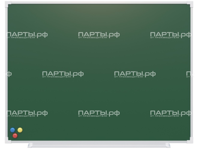 Одноэлементная магнитная меловая доска 120х90 см ДЗ 1.09 Одноэлементная магнитная меловая доска 120х90 см ДЗ 1.09