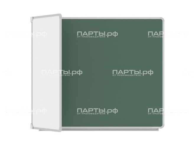 Двухэлементная магнитная доска комбинированная 150x85 см ДО-23к Двухэлементная магнитная доска комбинированная 150x85 см ДО-23к