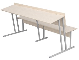 Парта 3-местная "Пюпитр" 6 г/р - ПРА3-С.Д