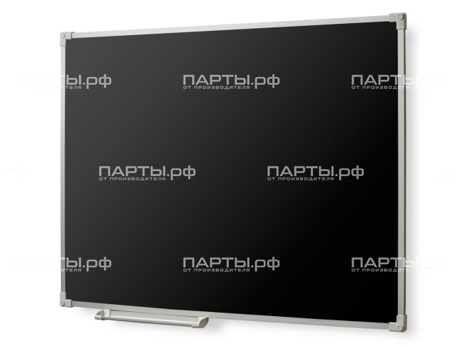 Доска меловая магнитная черная 75х50 см ДЧ 1.10 Доска меловая магнитная черная 75х50 см ДЧ 1.10