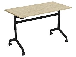 Стол Флип-Топ Прямоугольник 5-7 г/р 1200х600 мм - СС.12.6.ФП-Ч.Д