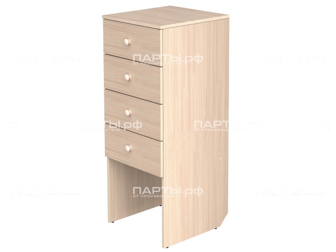 Шкаф для читательских формуляров библиотечный ШКЧ1-Д (Дуб Молочный)